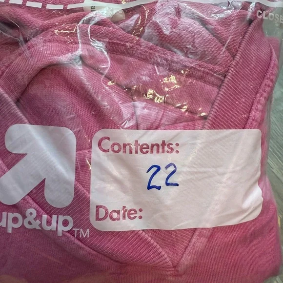 Anthropologie Daily Practice Long Sleeve Batwing Sweatshirt Dress Pink Medium - Picture 10 of 10